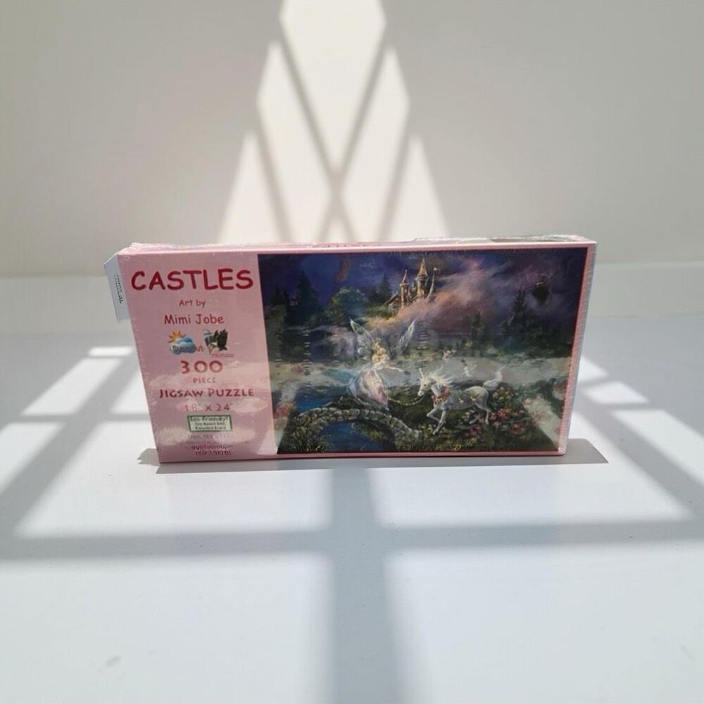 NIB Sealed Castles Fairy 300 pc Jigsaw Puzzle by SunsOut